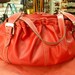 Natural Leather Bag Purse for Women, Red Modern and Elegant Design Custom Tote
