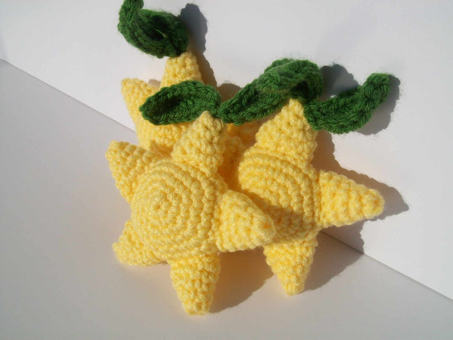 Paopu Fruit Amigurumi as seen on Kingdom Hearts inspired Crochet Plushie