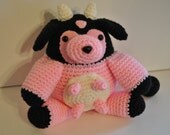Miltank Amigurumi as seen on Pokemon inspired Crochet Plushie