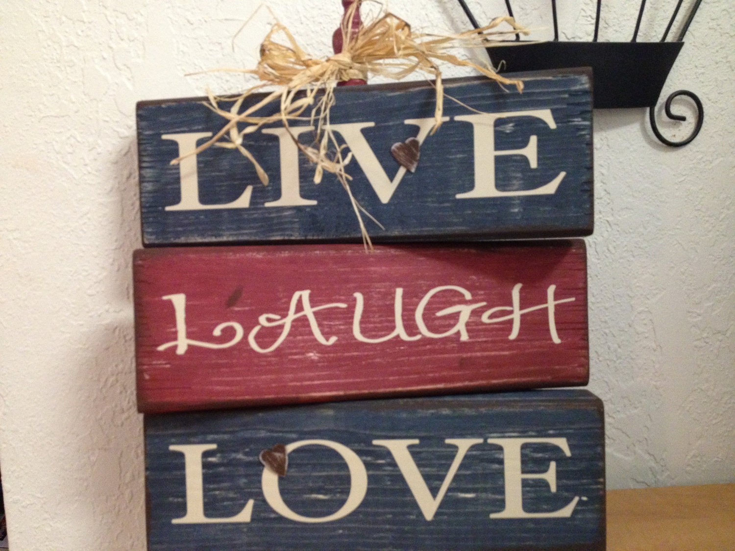 Custom Wood Home Decor Blocks