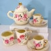 Pink roses teaset