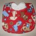 Baby Bib - Boutique Drooler Bib - "American Dog" Baby Shower Gift - LOW Shipping