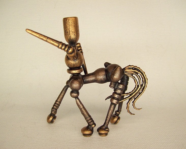 Robot Centaur Horse Man Wood Statue of Sagittarius