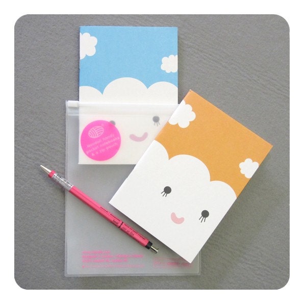 Notebook Duo And Pencil Set