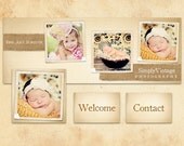 Simply Vintage Timeline Templates