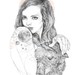 A3 digital print of my original illustration - creatures of the night - SALE