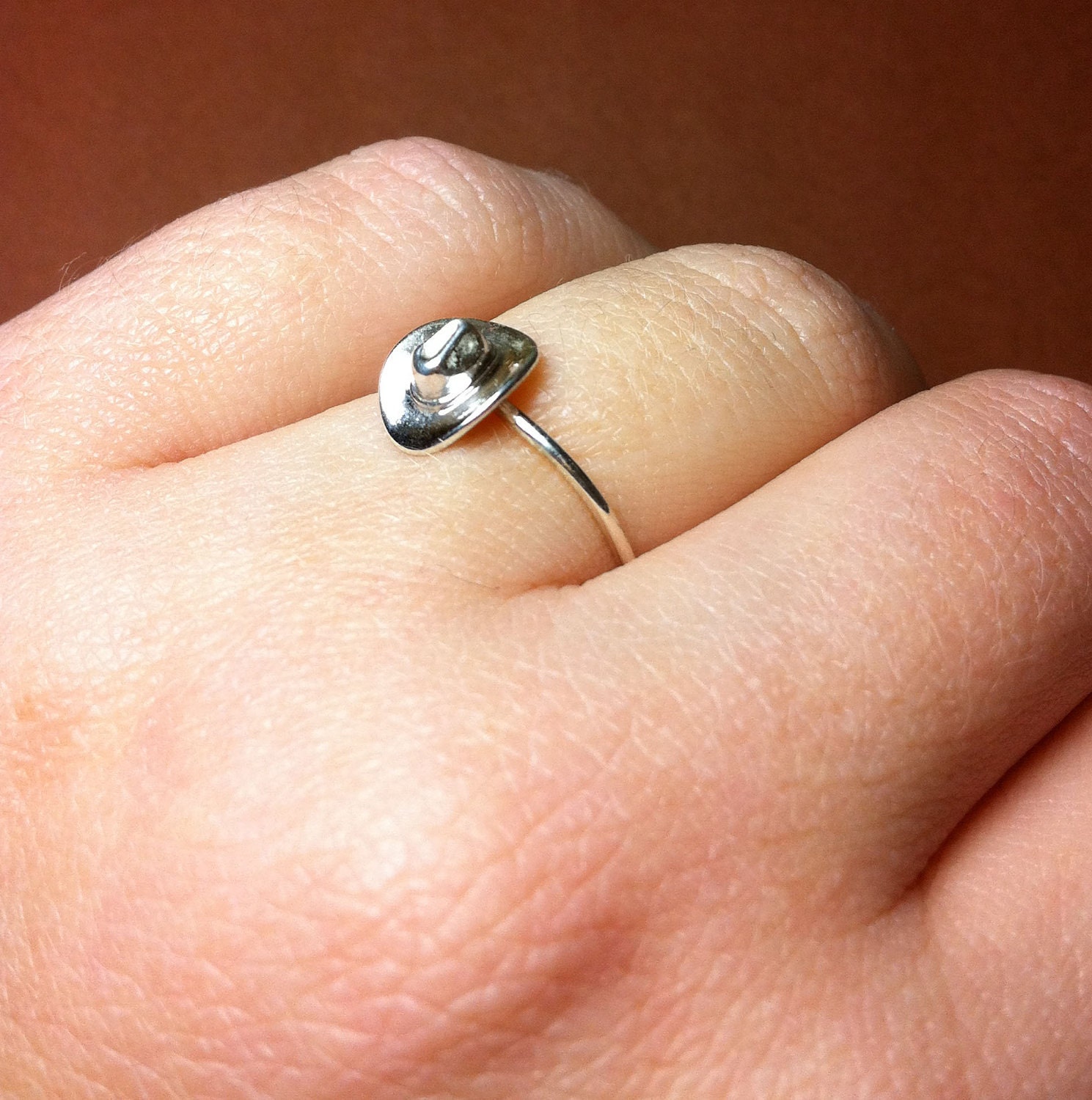 Silver Cowboy Hat