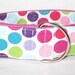 Sparkling Spring Martingale Dog Collar - 1.5 inch pink purple red blue chartreuse green