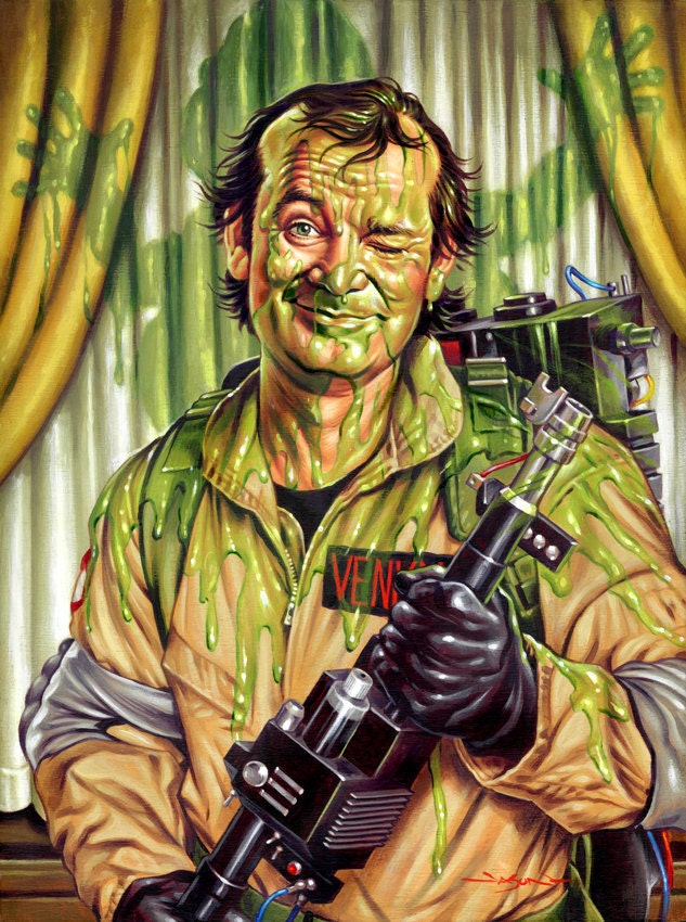 Slimed - 13" x 19" limited edition print
