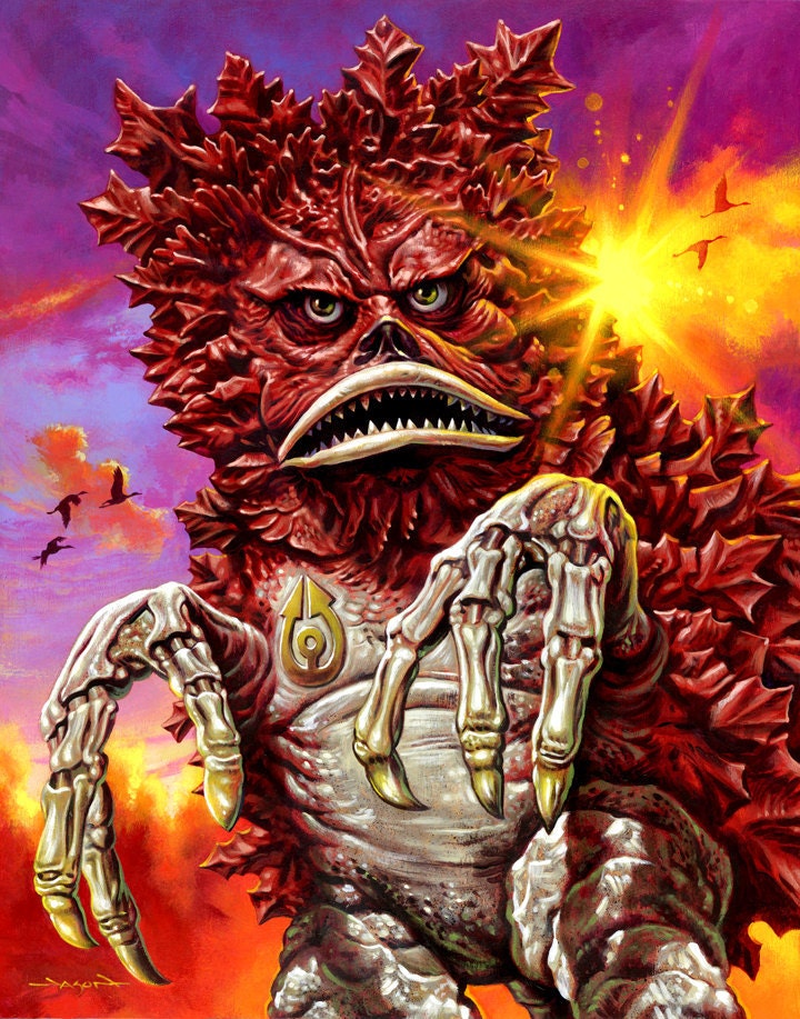 Garamon at Sunset - 13" x 19" print