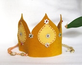 Golden Felt Crown
