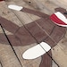 Sock Monkey Painting on Wooden Panel NEW