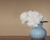 White Peonies II 8x10 Print