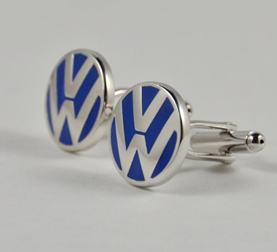 Mens Cufflinks - Fashion Cufflinks, VW Volkswagen Logo  Design