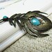 Peacock Feather Jewelry Piece