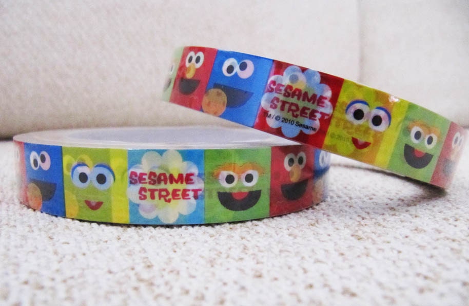 Sesame Street - Deco Sticky Tape