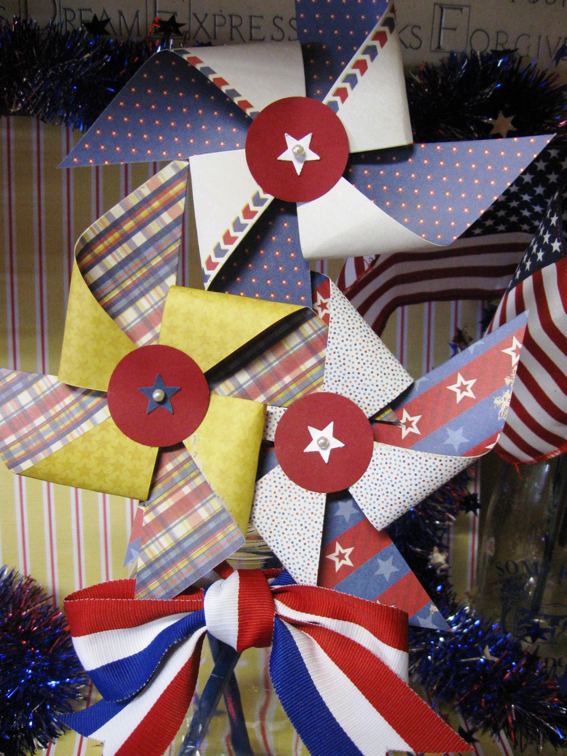 Fourth of July Pinwheels 4th of July Party Favors Il_170x135