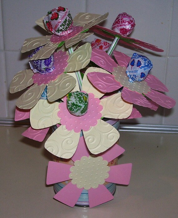 Flower Lollipop Favors Il_570xn