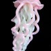 Pink Jellyfish Necklace, Jewelry, Handmade