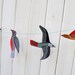 illustrated bird garland