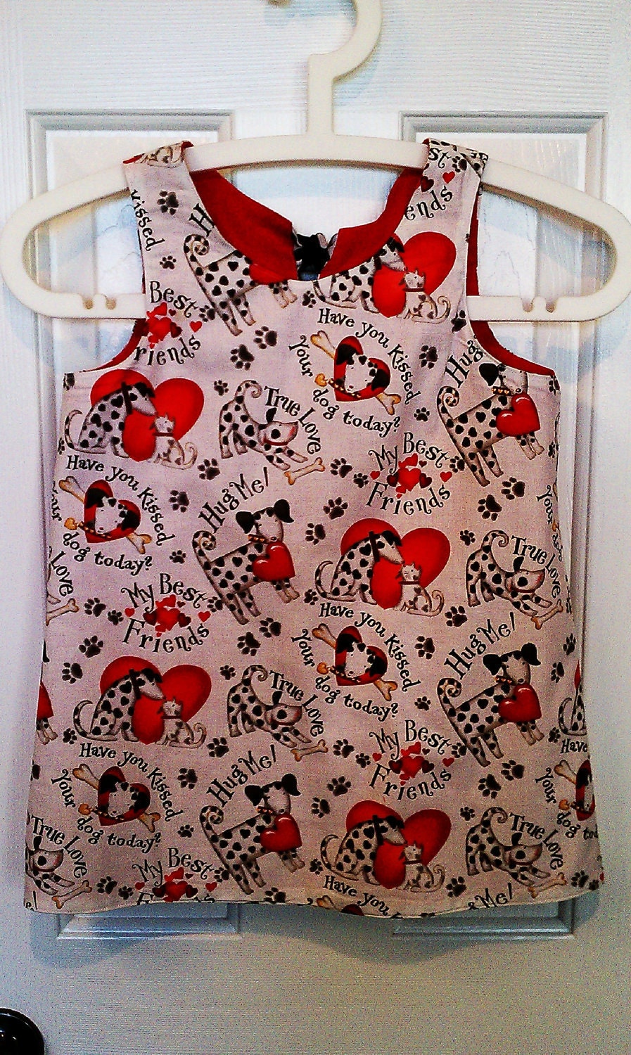 Aline Dress with Puppies