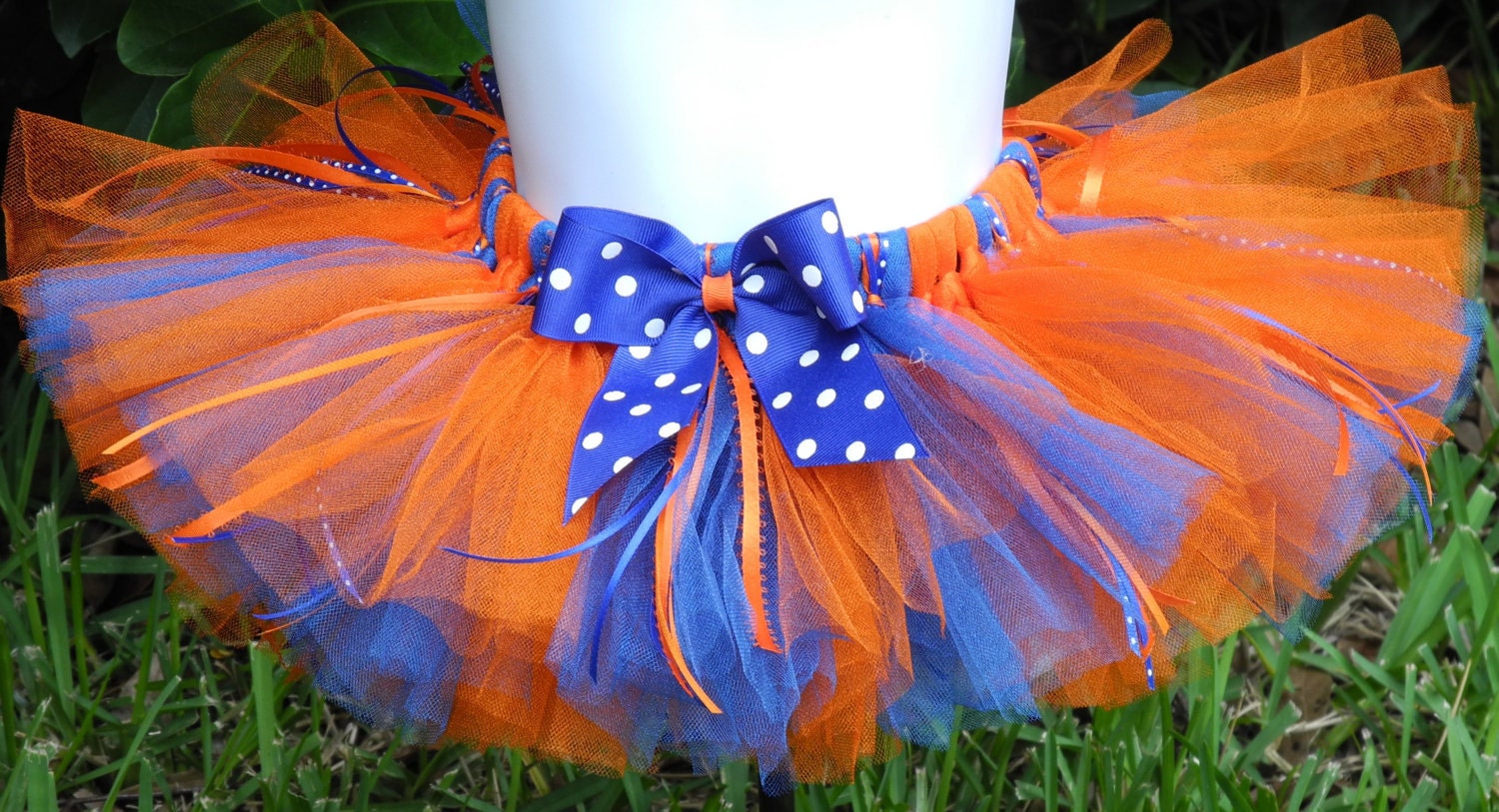 Orange and Blue Tutu College Team Tutu