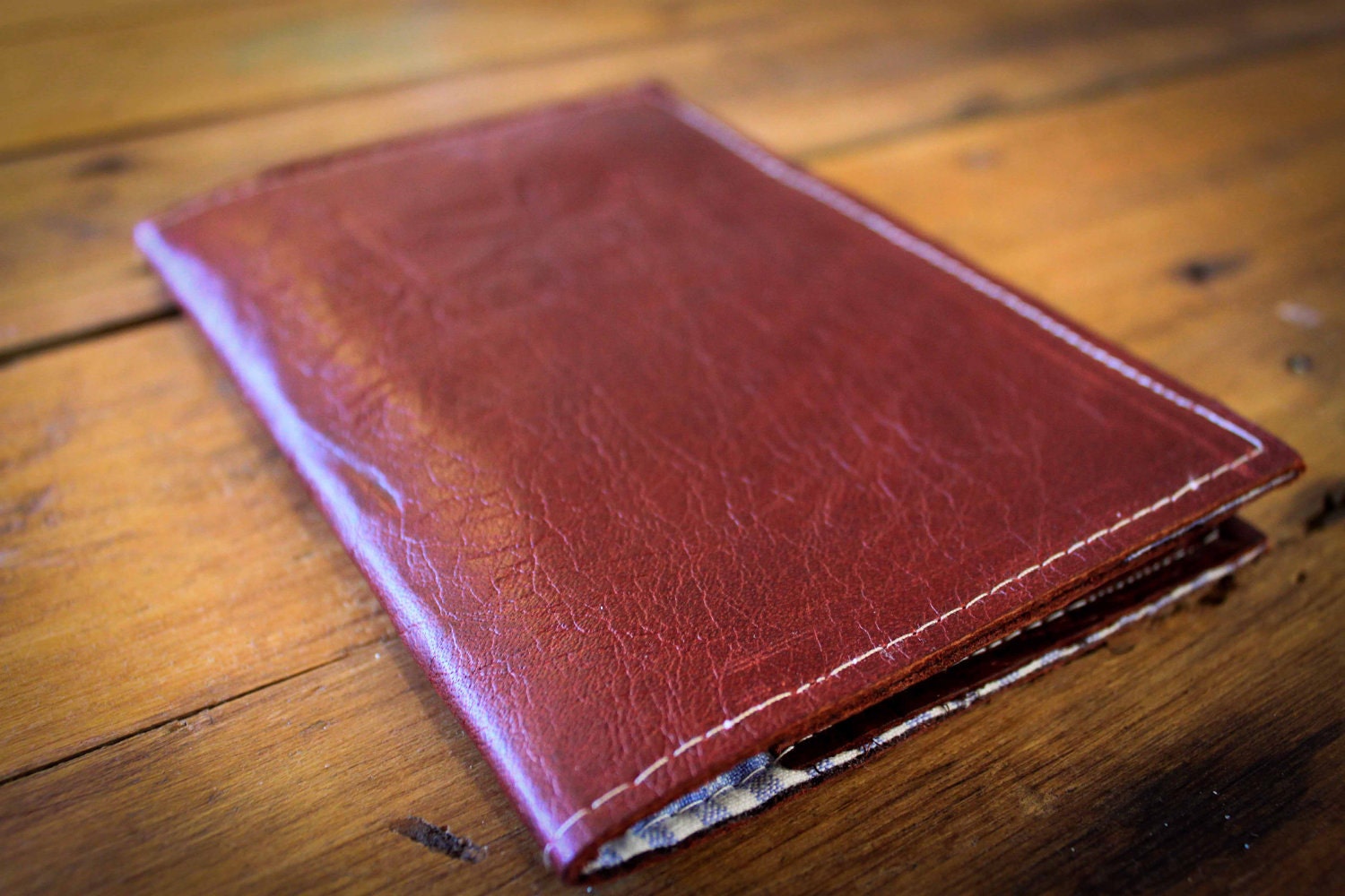 NZFINCH leather Passport Wallet