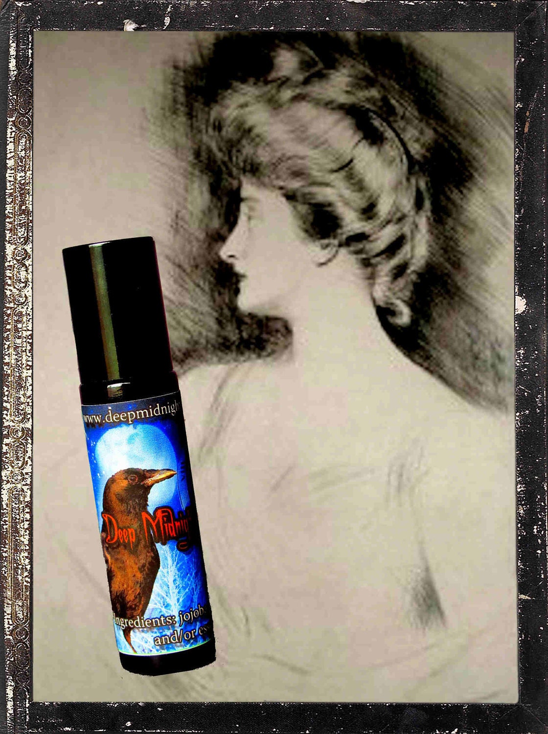 ALMINA Perfume Oil: Edwardian, Victorian, DOWNTON ABBEY inspired, violets, tuberose, leather