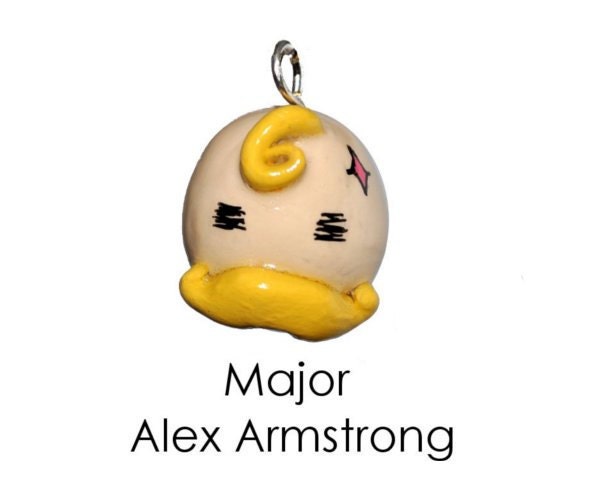 Major Alex Armstrong anime cell phone charm