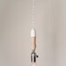 Dipped Pendant - White on White