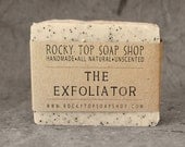 The Exfoliator  - Scrub Soap, Exfoliating Soap Bar - All Natural Soap, Handmade Soap, Unscented Soap, Cold Process Soap, Vegan Soap