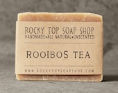 Rooibos Red Tea Soap - All Natural Soap, Handmade Soap, Fragrance Free Soap, Vegan Soap