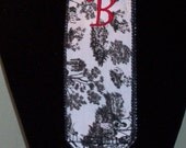 Monogrammed Key Wristlet