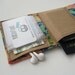 Nerd Herder gadget wallet in Perfect Plaid for iPod, Droid, iPhone, camera, earbuds, SD cards, USB, batteries, guitar picks, IDs, cards
