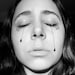 False Eyelashes - emo, gothic, sad mascara tear drops - Eyelash Jewelry