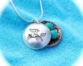 Momma Bird Nest Personalized Charms Locket for Mom