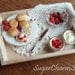 1:12 scale Tray with scones - for dollhouses