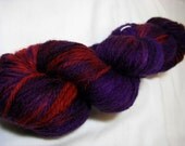 SALE - Merino Cashmere Nylon Aran Weight - Heart of the Flower