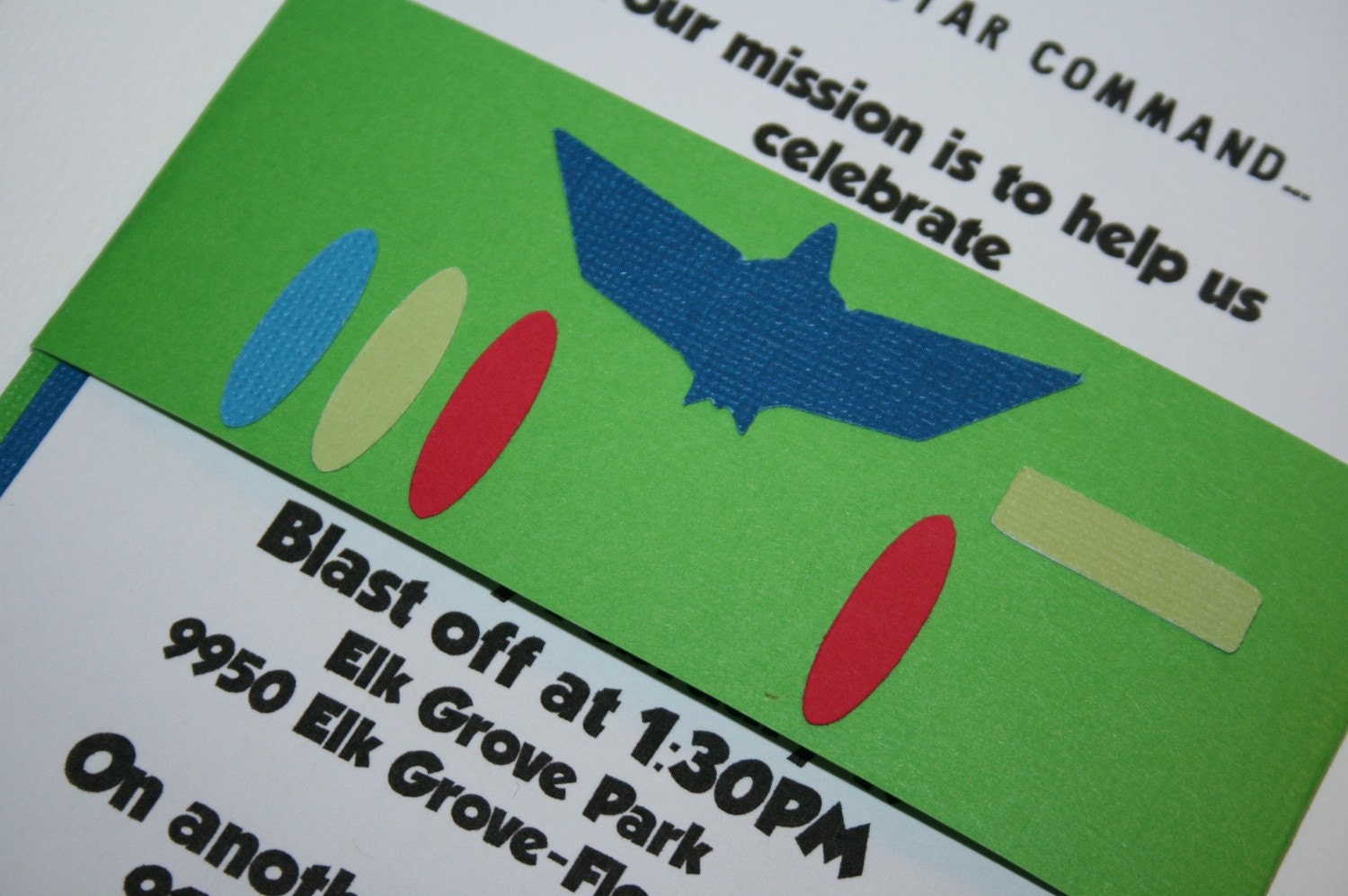 Buzz Lightyear Invitation