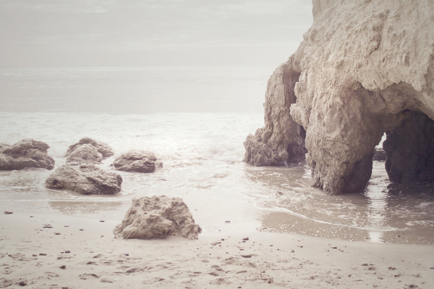 Beach Photograph - California Photograph - El Matador Beach 3 : Malibu, California