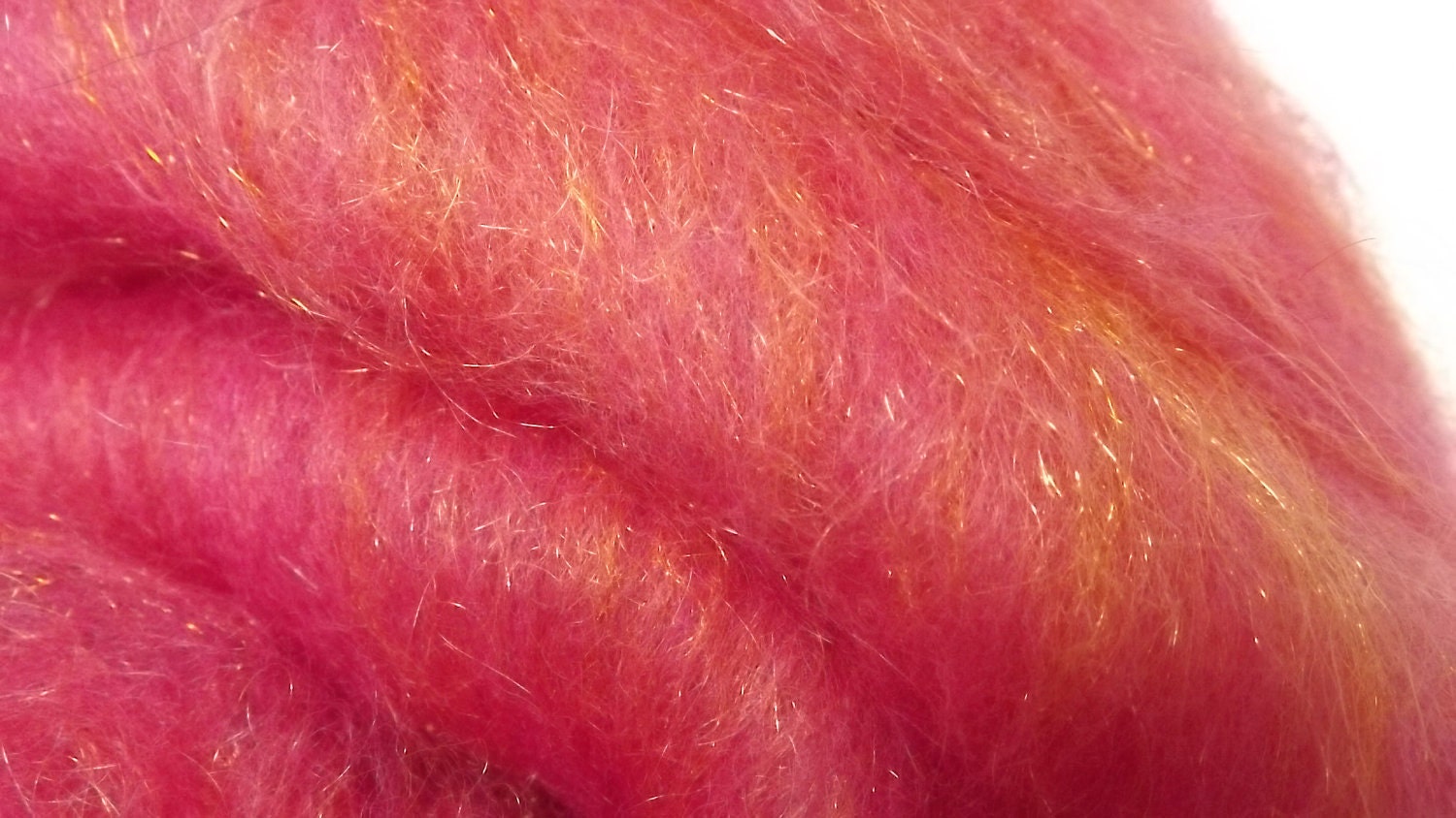Spinning Fiber Batts- Sherbert Colorway