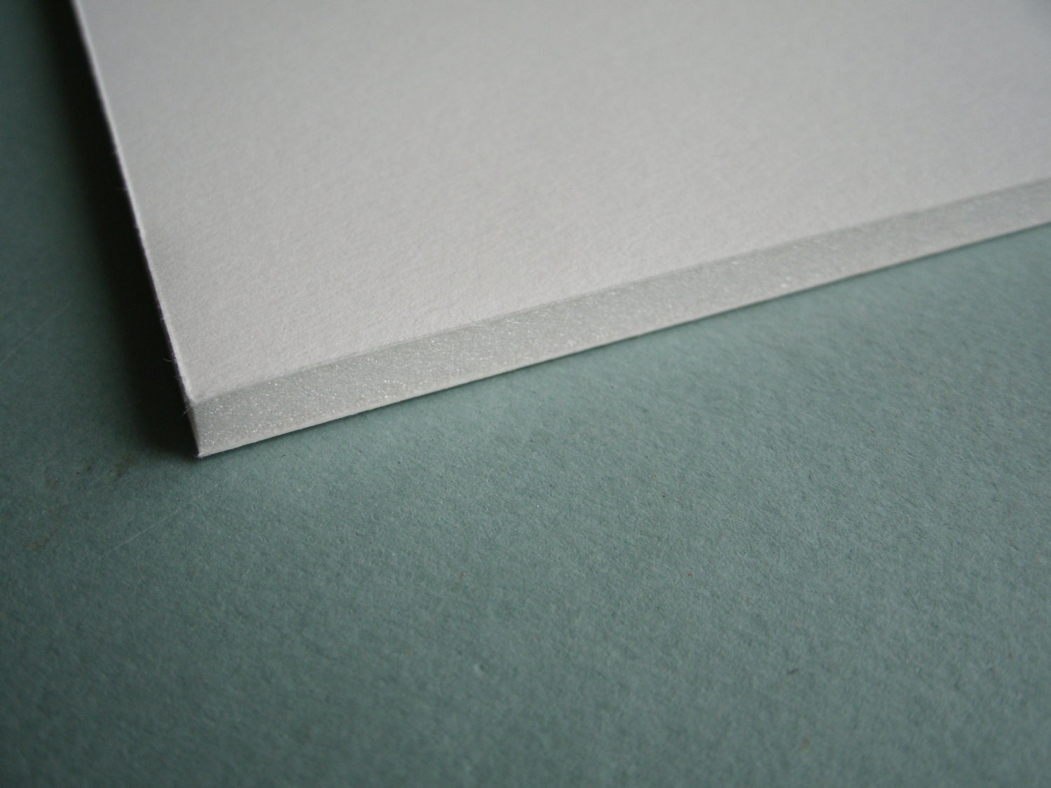 25 5 x 7 White Foam Core Picture Frame Back Board Mat by MatnMore