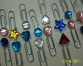 PAPERCLIPS - 5 Mini Paperclips - Randomly Selected