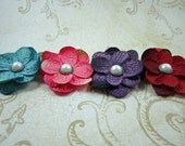 Hydrangea hairclip set