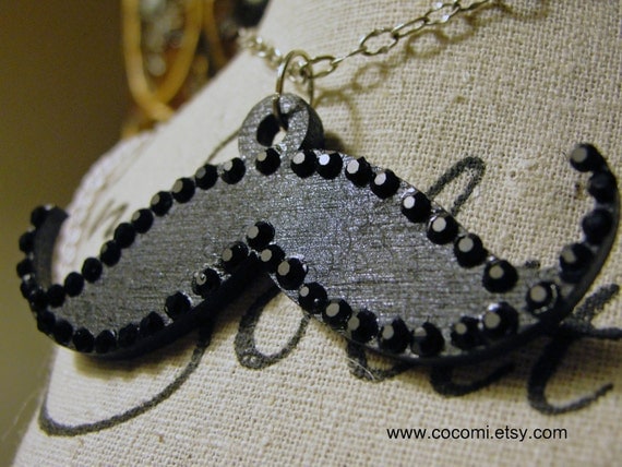 I Mustache You Necklace