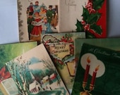 Assortment of Vintage Christmas cards