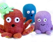 Octopus Friend - Needle Felting Kit