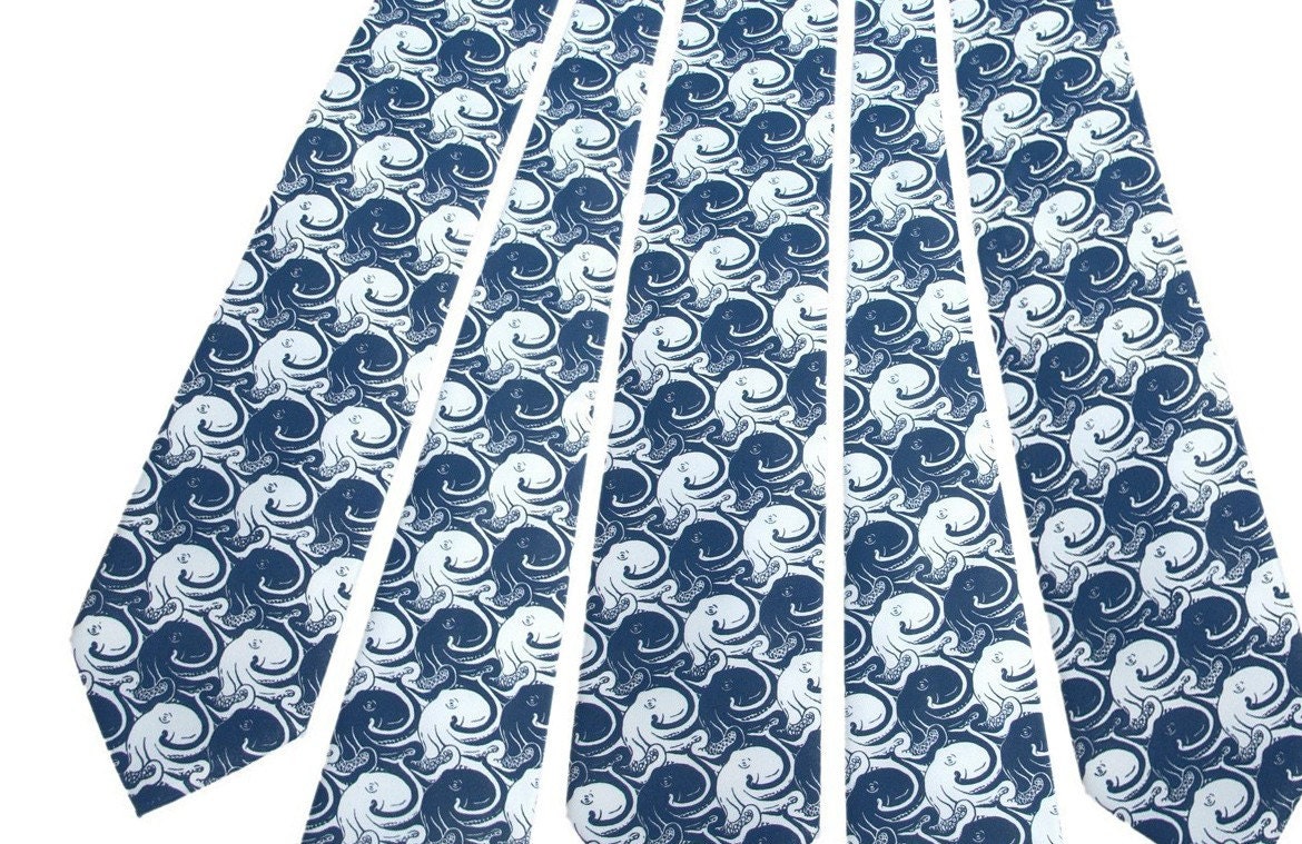 5 Microfiber Neckties for Wedding - Custom Color Groomsmen Ties - Choose Any Design