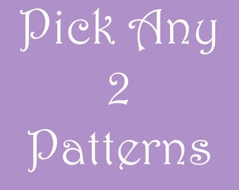 Pick Any 2 Patterns, mamastellato