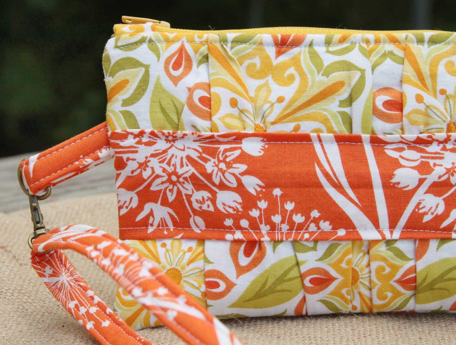 Central Park Gathered Clutch